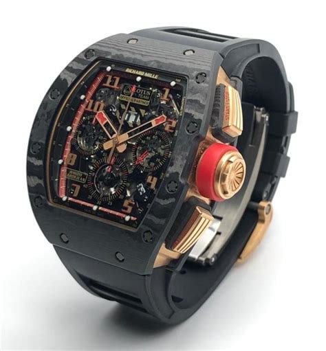 richard mille rm011 carbon ntpt grosjean rose gold